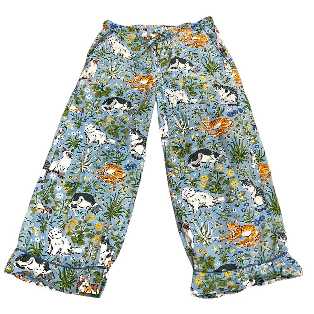 Printfresh Blue and Green Animal Print Pajama Pants